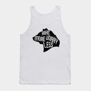 hike more worry less Tank Top